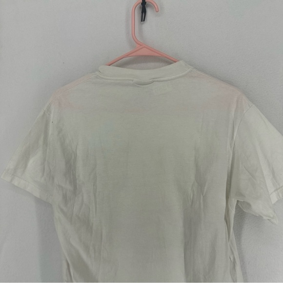 Human-i-tees Vintage 90s Animal Forest Safari T Shirt Mens Medium White - Picture 7 of 8